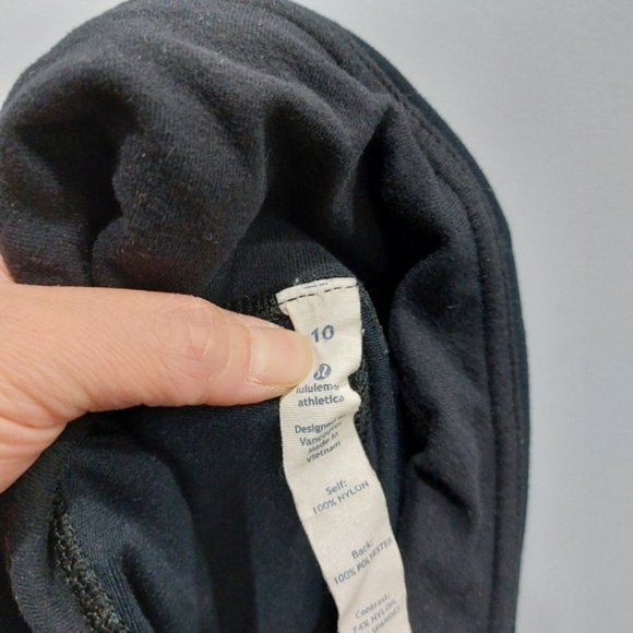 Lululemon Run: Windsprint Pant Black Blue Size 10 - Picture 8 of 9